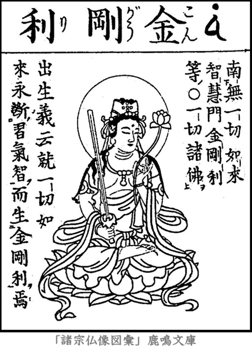仏像,画像,金剛利菩薩,十六大菩薩