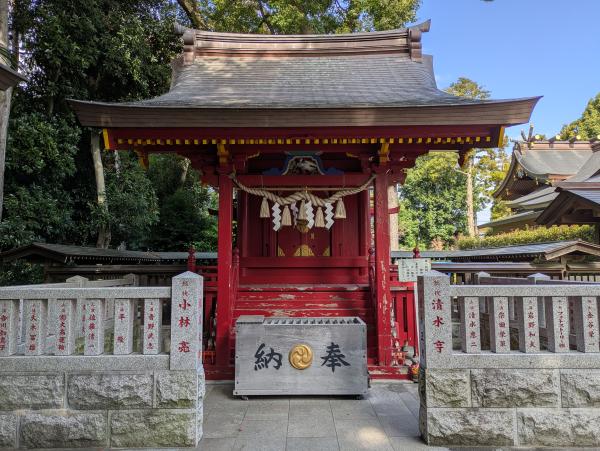 亀八七福神,亀ヶ池八幡宮,招福稲荷神社
